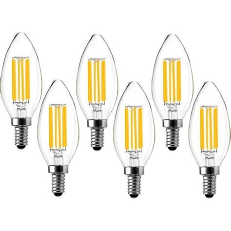 Ampoule Led E14 6W Dimmable Ampoule Led E14 Blanc Chaud 2700K 600Lm