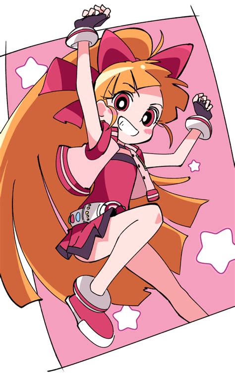 Akazutsumi Momoko And Hyper Blossom Powerpuff Girls Z Drawn By Ixy