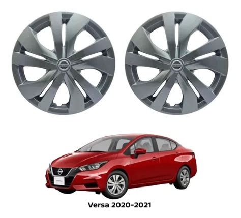 Tapones Rueda Versa Original Env O Gratis