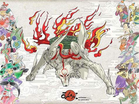 Okami Amaterasu Okami Okami Amaterasu Chibi Okami Hd Wallpaper