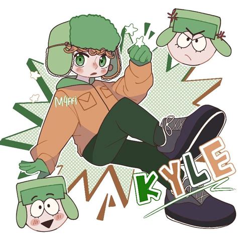 Kyle broflovski 💚 | Sketsa