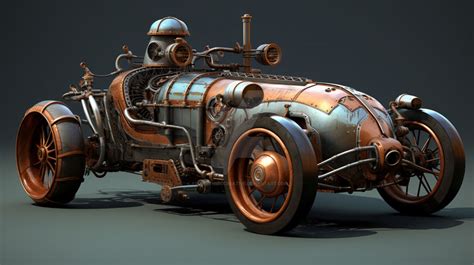 Steampunk Car By Algorithmiccreative On Deviantart