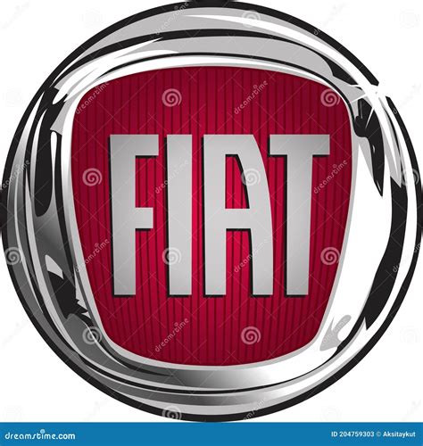 Fiat Logo Icon Editorial Stock Photo Illustration Of Automobile