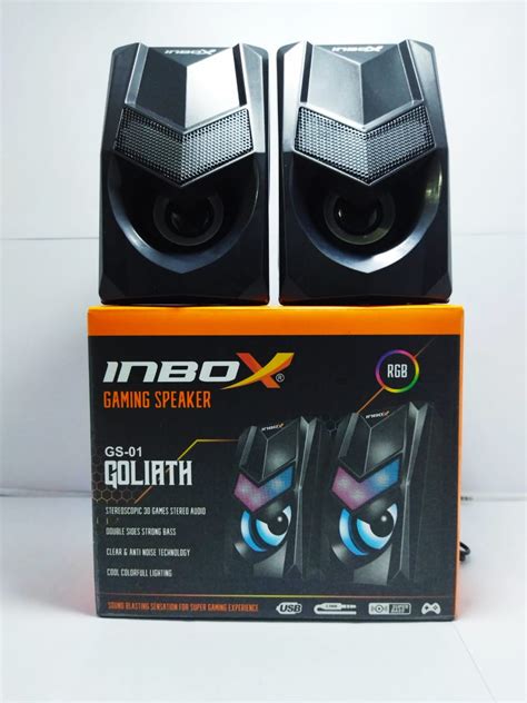 Speaker Gaming Rgb Inbox Gs Goliath Gs Speaker Pc Lazada Indonesia