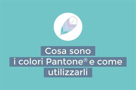 Cosa Sono I Colori Pantone E Come Utilizzarli La Grafica Leggera