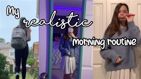 My Realistic School Morning Routine 2022 Youtube