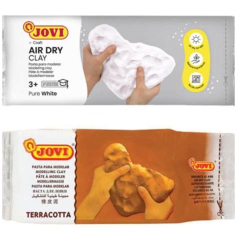 Jovi Terracotta Air Dry Modelling Hardening Clay G Kg Shopee