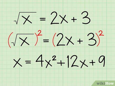 How to Solve Radical Equations: 12 Steps (with Pictures) - wikiHow