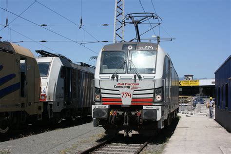 Rail Traction Company Vectron Loco No Is At Kufst Flickr