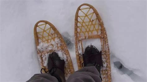 Easy Onoff Snowshoe Bindings For Trappers Youtube