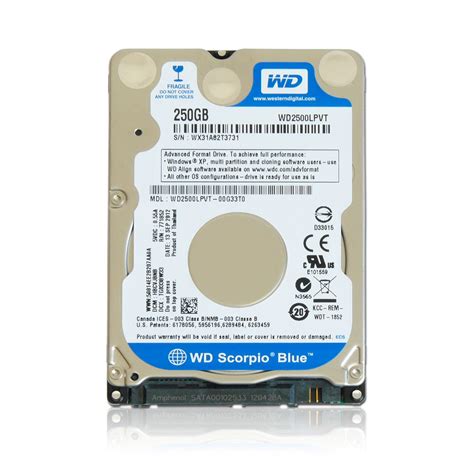 Western Digital Blue 250GB (WD2500LPVT) - Refurbished Supply | Driving ...