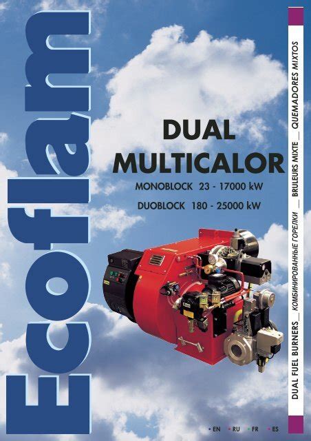 DUAL MULTICALOR Ecoflam Burners