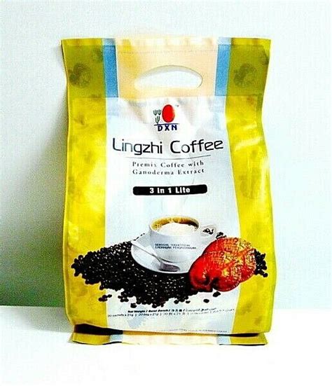 10 Packs DXN Lingzhi Coffee 3 In 1 LITE Ganoderma Reishi Classic Cafe