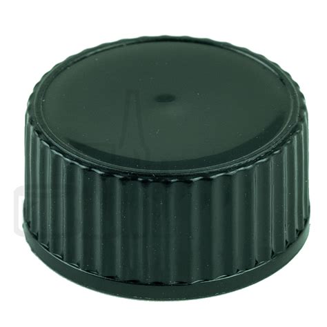 Black CT Closure PP Lid Ribbed Smooth W Polycone Liner 20 400 Liquid