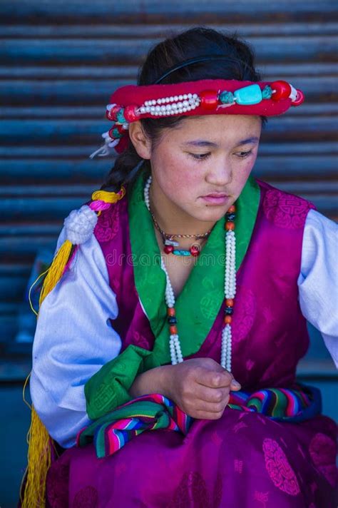 The Ladakh festival 2017 editorial stock image. Image of face - 102360199