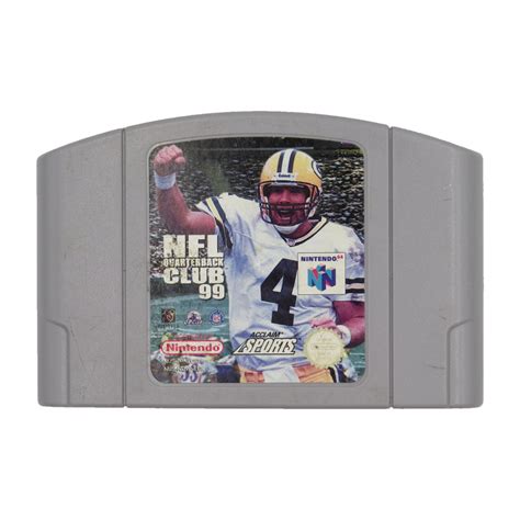 Nfl Quarterback Club 99 N64 Super Retro N64