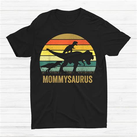 Mommysaurus Shirt Dinosaur Mommy Mama Saurus Shirt Teeuni