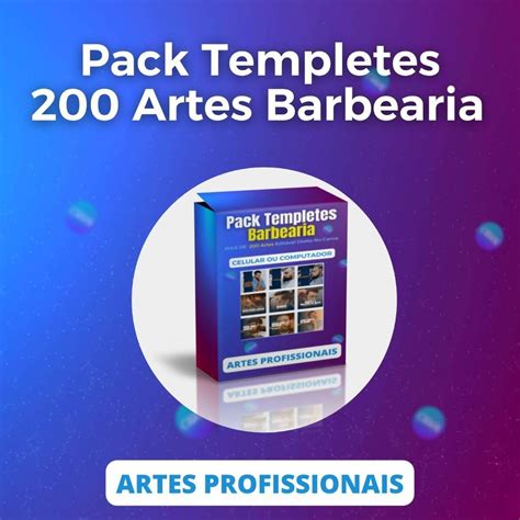 Pack Canva Barbearia Templates Edit Vel Artes