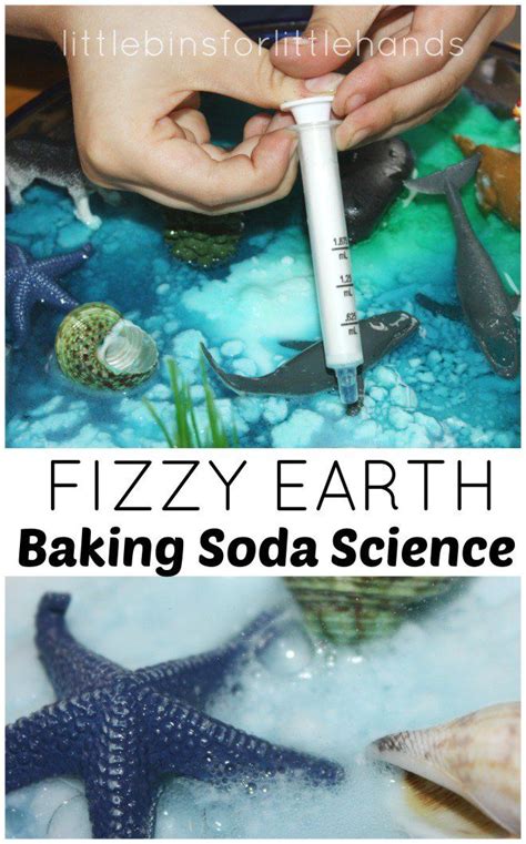 Fizzy Baking Soda Earth Day Science Experiment Earth Activities Fun