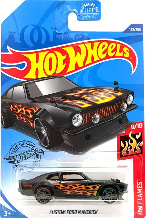 Hot Wheels Mainline Custom Ford Maverick Black Ghd In