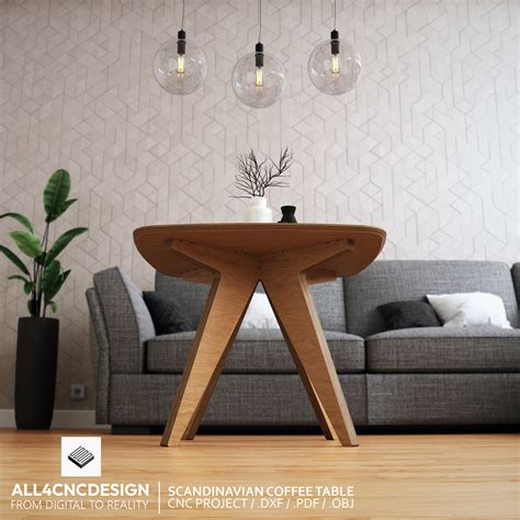 Cnc Cut Files With Woodworking Plans Plywood Coffee Table With ...