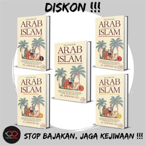 Jual Paket Buku Sejarah Arab Sebelum Islam Dr Jawwad Ali Shopee