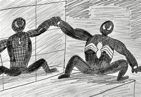 Spider-Man 3 Black Suit meets Comics Black Suit by CaptainJZH on DeviantArt