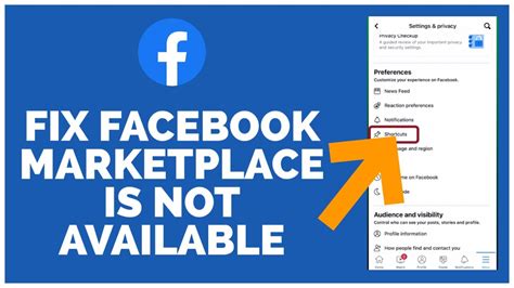 How To Fix Facebook Marketplace Is Not Available To You 2022 YouTube