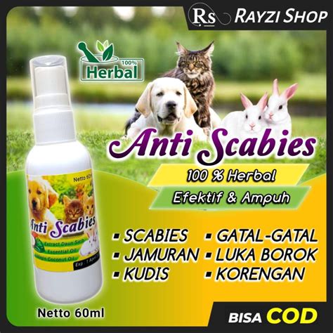 Jual Obat Jamur Spray Semprot Kucing Kelinci Dan Anjing Obat Scabies