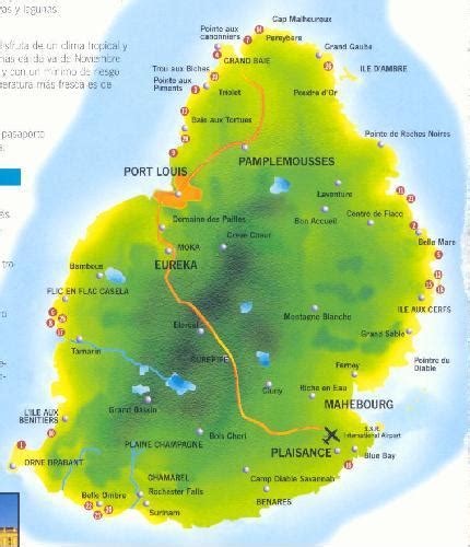 Mauritius Map Mauritius Tourism Mauritius Map Mauritius Tourism