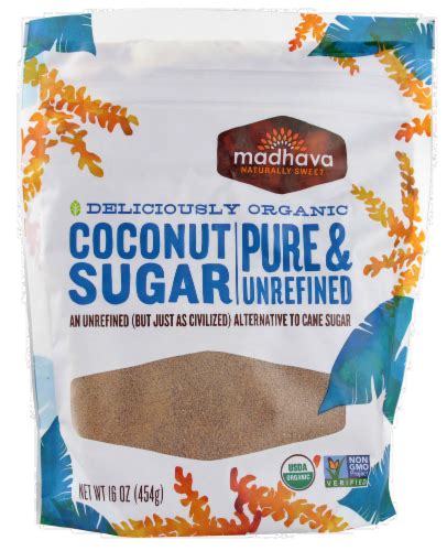 Madhava Organic Pure And Unrefined Coconut Sugar Oz Pick N Save