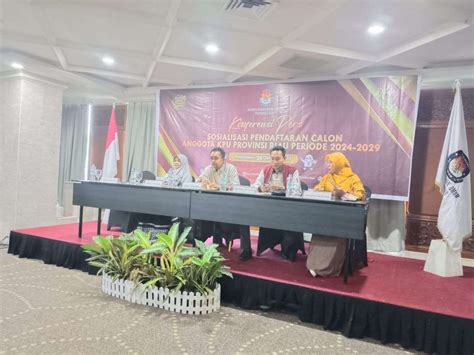 Id 86 Calon Anggota Kpu Riau Lulus Administrasi