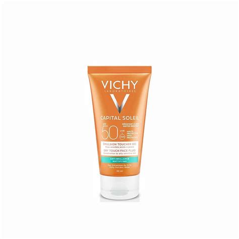 Capital Soleil Tinted Dry Touch Face Fluid Spf50 De Vichy Chicas