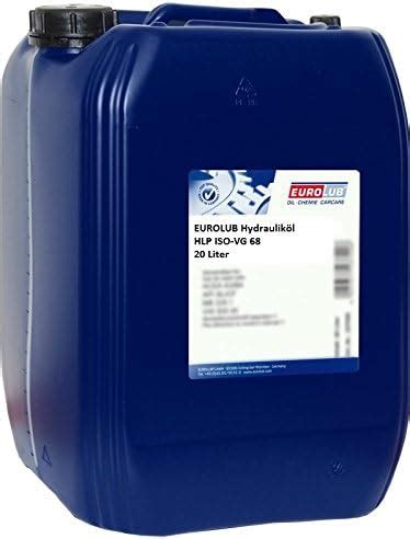 Eurolub Hlp Iso Vg Hydraulic Oil Liters Amazon Co Uk Automotive