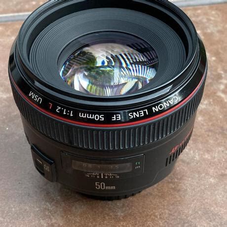 Canon EF 50mm f/1.2L USM Lens From Jeff's Gear Shop On Gear Focus