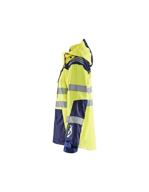 Veste Hardshell Stretch D Haute Visibilit