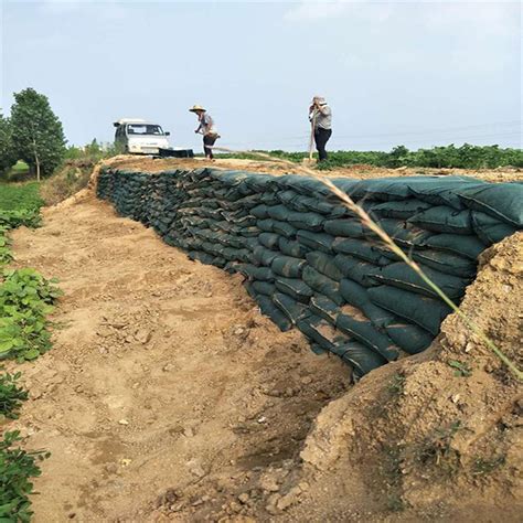 High Quality Black Color Green Geo Bag Geotube Price Geotextile Geobags