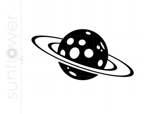 Planet Svg Rocket Clipart Space Planet Cut File Para Etsy M Xico