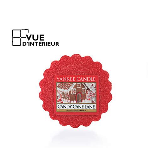 Yankee Candle Pastille Parfumée Candy Cane Lane Pas Cher Remise Immédiate Garantie