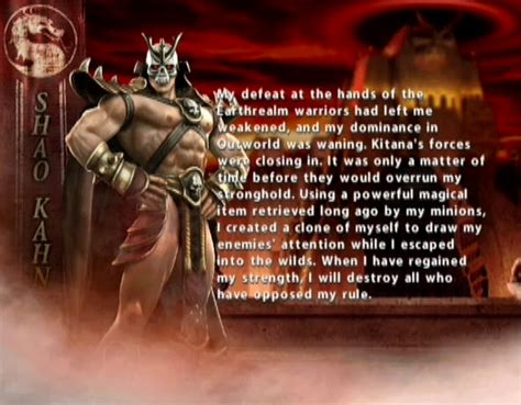 Mortal Kombat Onaga Vs Shao Kahn