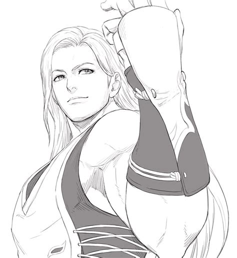 Andy Bogard Sketch The King Of Fighters XV Art Gallery