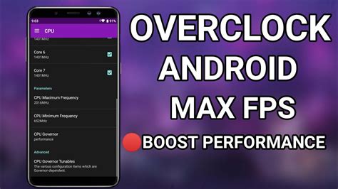 Overclock Android No Root Boost Performance Fix Lag Max FPS YouTube