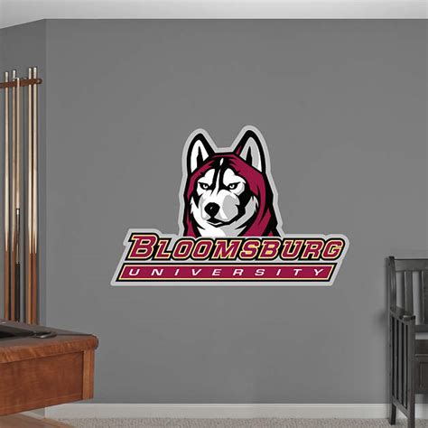 Bloomsburg Huskies Logo Wall Decal | Shop Fathead® for Bloomsburg ...