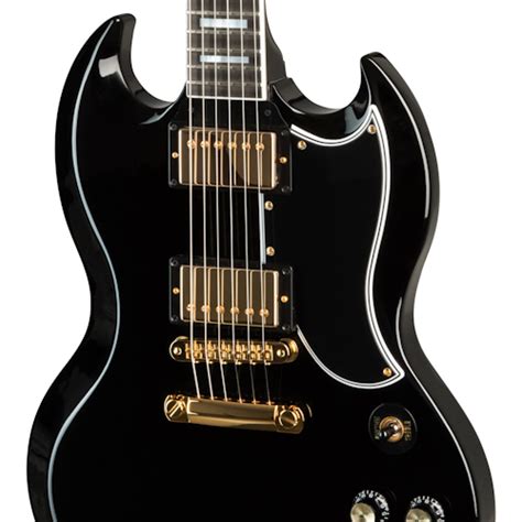 Gibson Sg Custom 2 Pickup Ebony Swing City Music