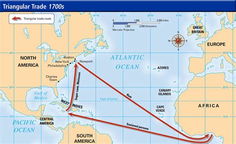 Fifth Grade SS Unit- 13 Colonies: Triangular Trade Routes and the Colonial Economy