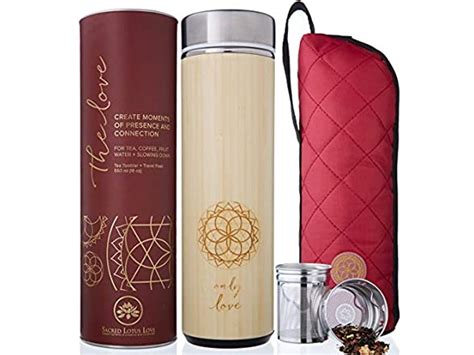 The Love Bamboo Tea Tumbler Thermos