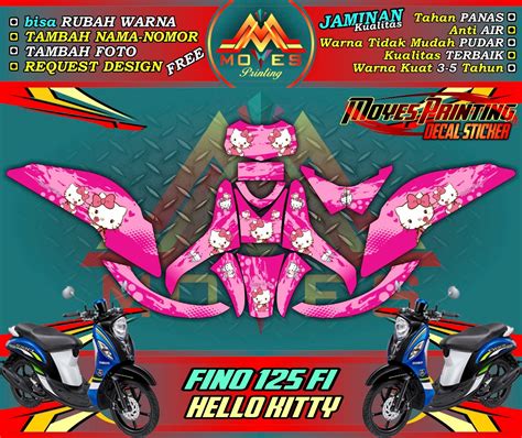 Decal Fino Fi Decal Motor Fino 125 Fi Decal Full Body Fino Premium