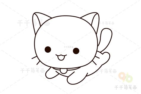 卡通猫咪怎么画简笔画猫咪图片卡通简笔画 伤感说说吧