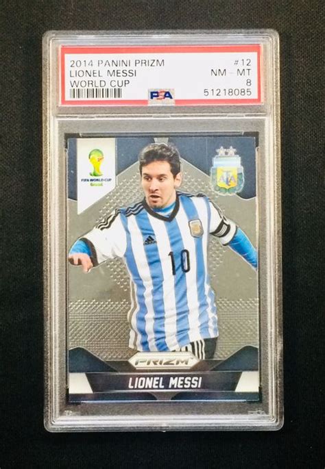 2014 Panini Prizm World Cup Lionel Messi 12 PSA 8 Catawiki