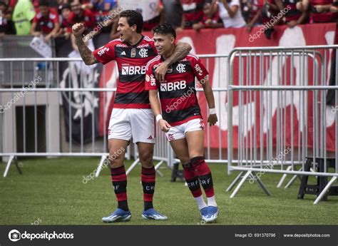 Rio Janeiro Rio Janeiro Brazil December 2023 Match Flamengo Cuiaba